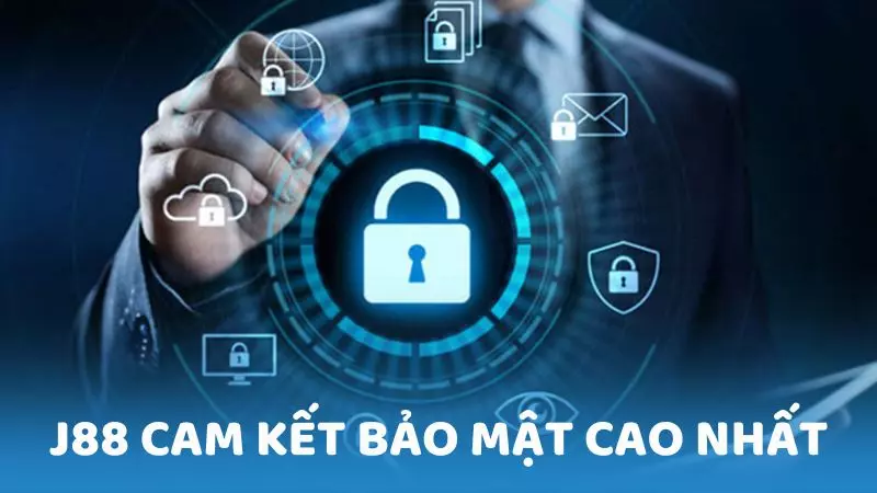 J88 cam kết bảo mật dữ liệu luôn ở mức tốt nhất