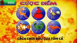 Cách chơi bầu cua tôm cá